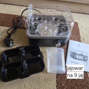 Elektryczny jajowar na 9 jajek
