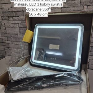 Lustro do makijażu do podświetleniem LED